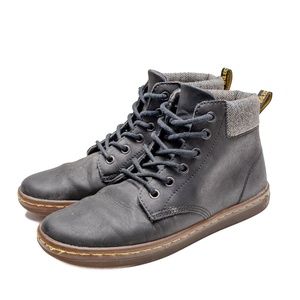 Dr. Martens Maelly Black Leather Boots
